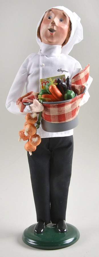 Chefs Chef With Vegetables - No Box by Byers' Choice Ltd-1