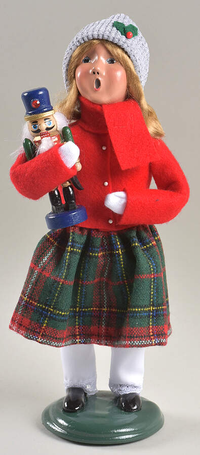 Christmas Market Nutcracker Girl - No Box by Byers' Choice Ltd-1