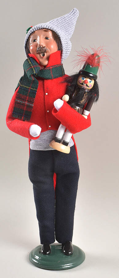 Christmas Market Nutcracker Man Selling - No Box by Byers' Choice Ltd-1