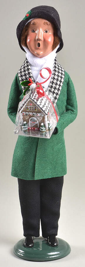 Christmas Market Christmas Sweets Man Selling Gingerbread - No Box by Byers' Choice Ltd-1