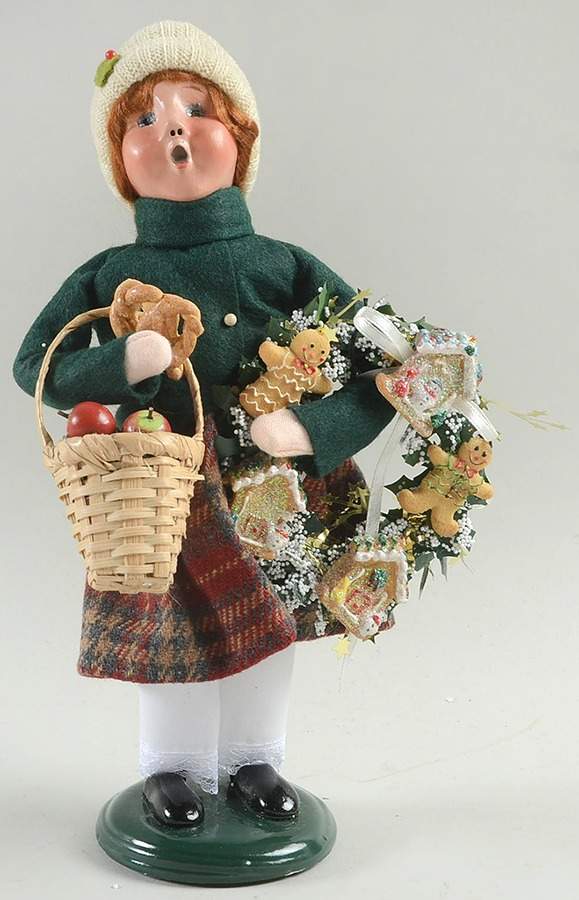 Christmas Market Gingerbread Girl - No Box by Byers' Choice Ltd-1
