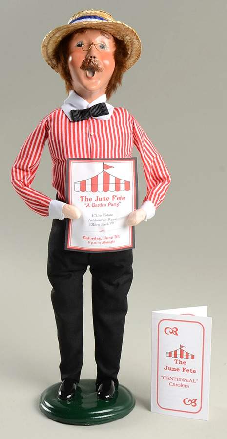 Spring Store Exclusives Man In Stripped Shirt - No Box by Byers' Choice Ltd-1