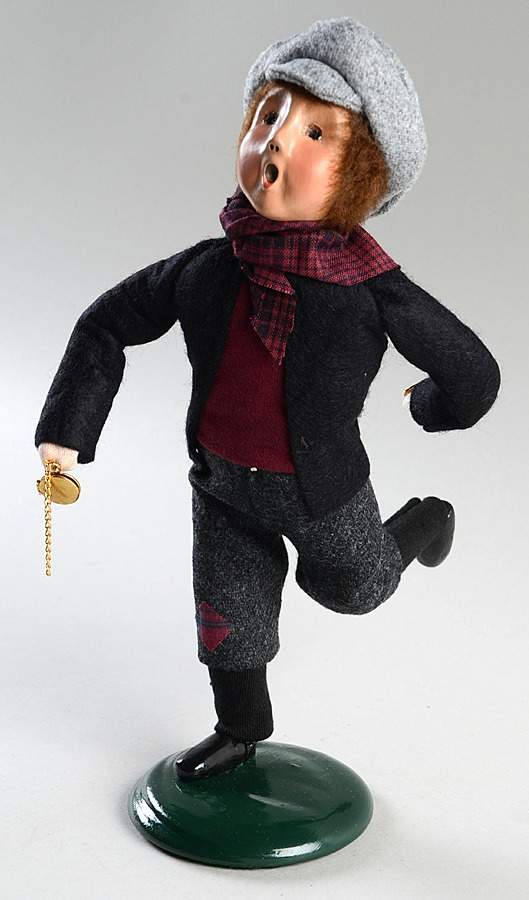 Byers Choice Days Boy With Pocket Watch - No Box by Byers' Choice Ltd-1