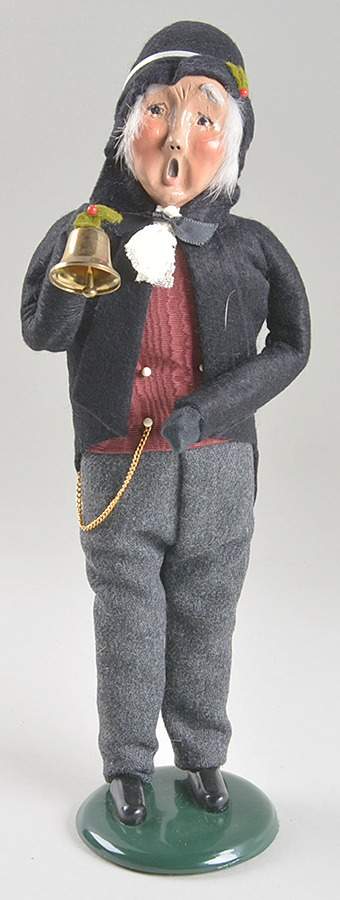 Victorian Assorted Carolers Grandfather With Bell And Pocket Chain - No Box by Byers' Choice Ltd-1