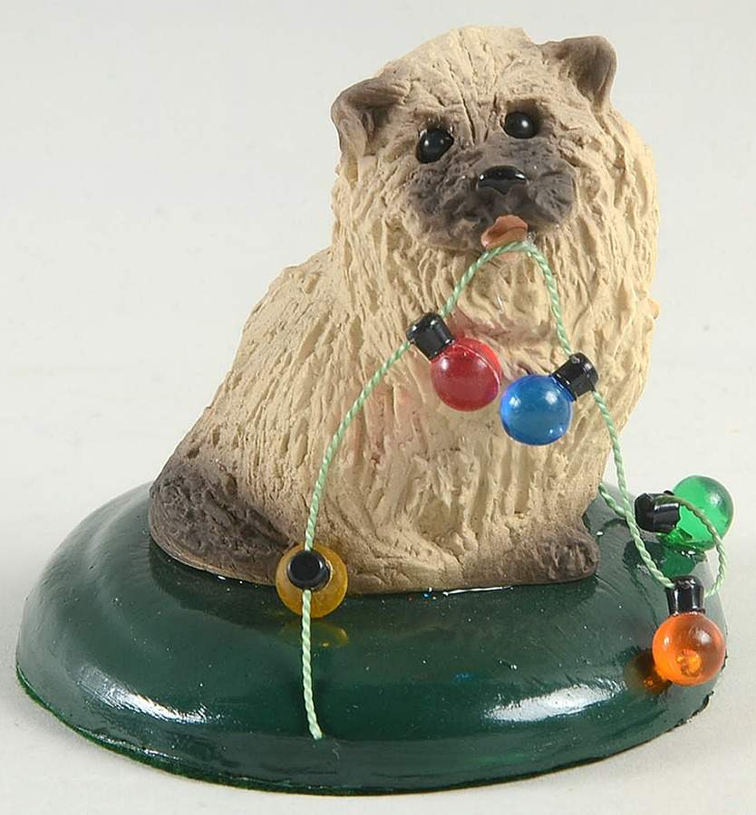 Singing Cats Brown Cat With Christmas Lights - No Box by Byers' Choice Ltd-1