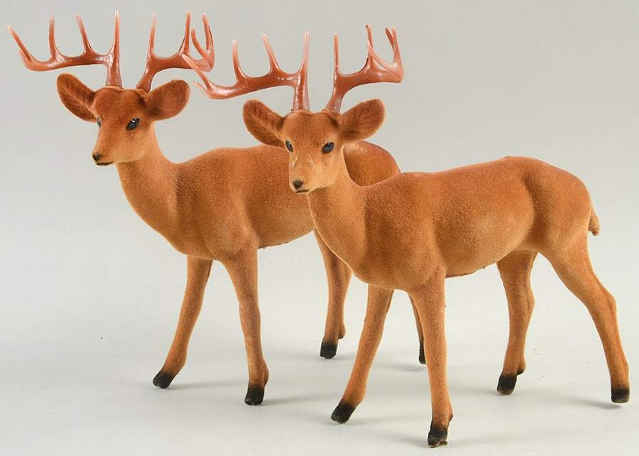 Animals Pair Of Reindeers  - No Box by Byers' Choice Ltd-1