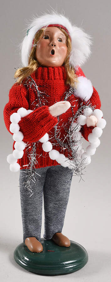 Specialty Families Decorating Family - Girl - No Box by Byers' Choice Ltd-1