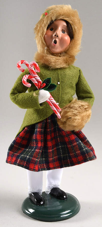 Specialty Families Candy Cane Family - Girl - No Box by Byers' Choice Ltd-1