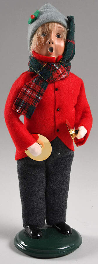 Specialty Families Musical Family-Boy With Cymbals - No Box by Byers' Choice Ltd-1
