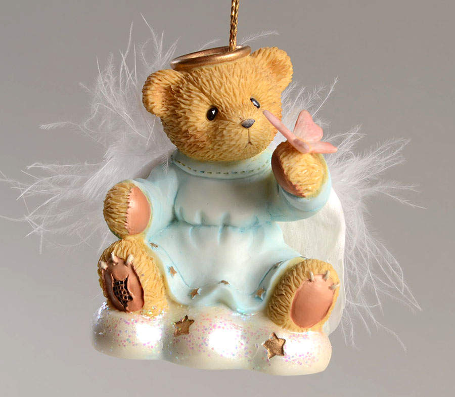 Cherished Teddies Angels Ornaments Wonders Of His Beauty - No Box by Bradford Editions-1