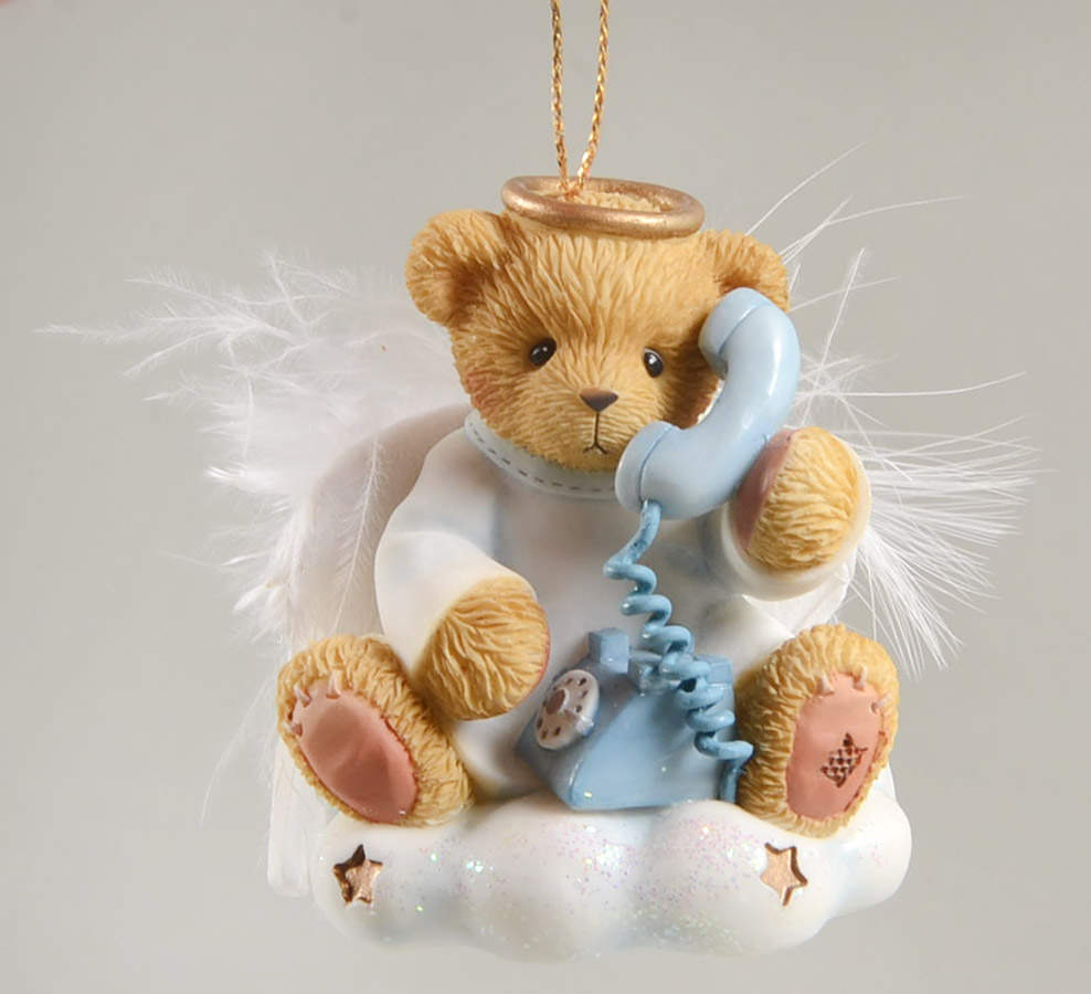 Cherished Teddies Angels Ornaments I Hear Your Call - No Box by Bradford Editions-1