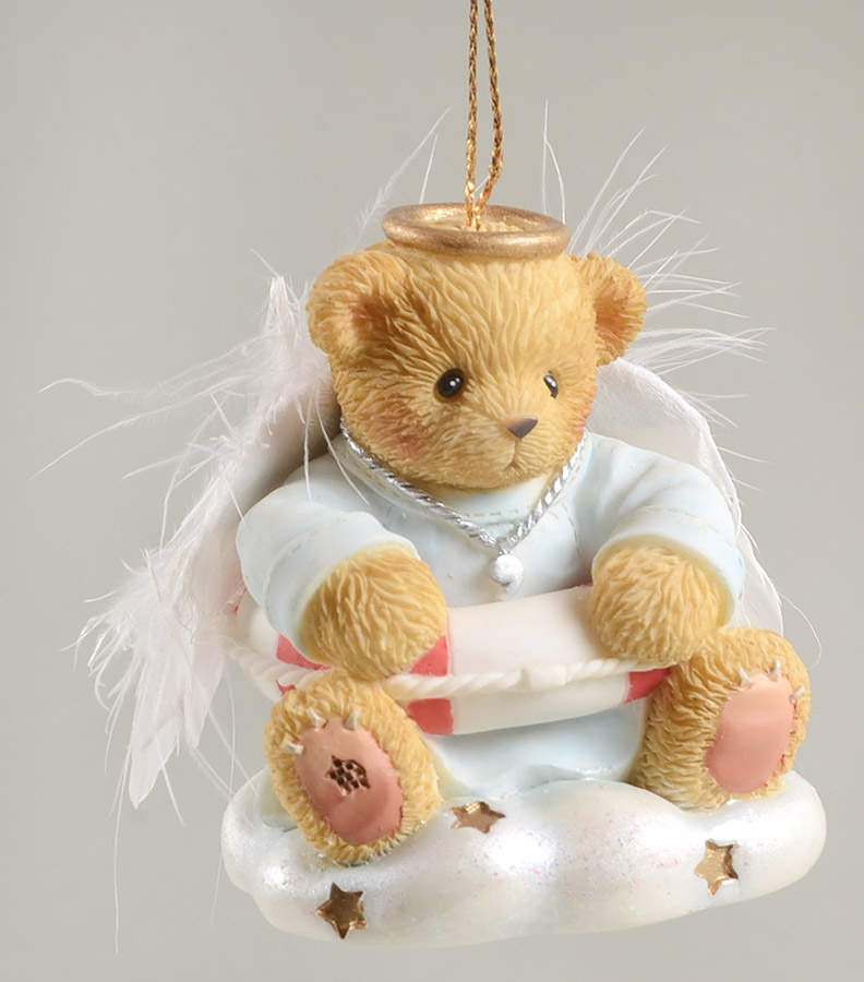 Cherished Teddies Angels Ornaments I'Ll Keep You Afloat - No Box by Bradford Editions-1