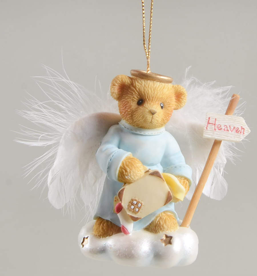 Cherished Teddies Angels Ornaments Which Way To Heaven? - No Box by Bradford Editions-1