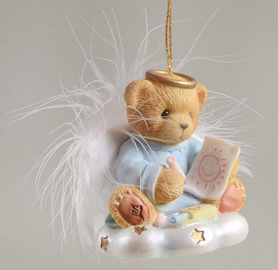 Cherished Teddies Angels Ornaments You Brighten My Day - No Box by Bradford Editions-1