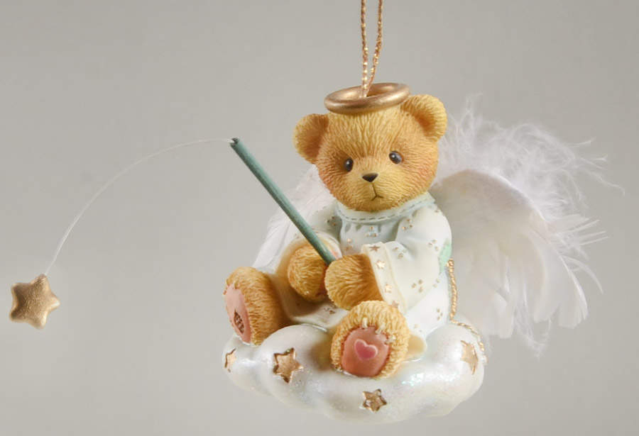 Cherished Teddies Angels Ornaments A Star To Light Your Way - No Box by Bradford Editions-1