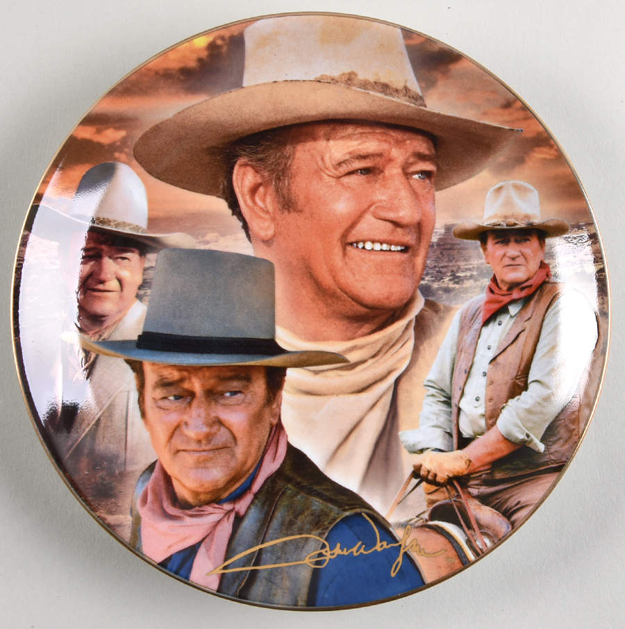 John Wayne - Hero for a Century Frontier Horizon - No Box by Bradford Exchange-1