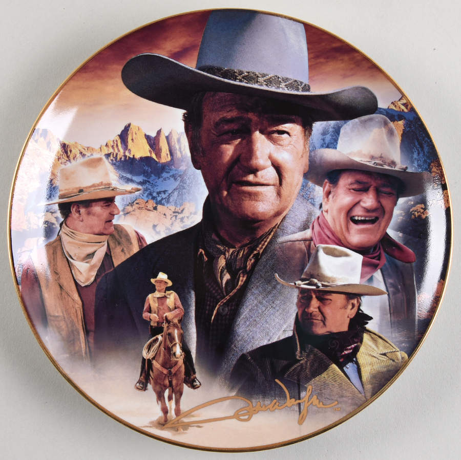 John Wayne - Hero for a Century Master Of The West - No Box by Bradford Exchange-1
