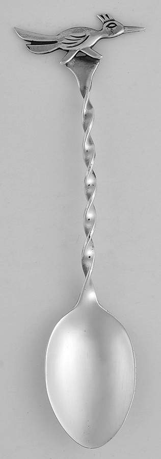 Souvenir Spoons Roadrunner  - No Box by Bell Trading Post-1