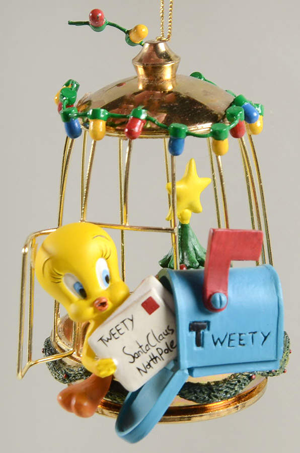 Home for the Holidays Tweety Special Delivery - No Box by Bradford Editions-1