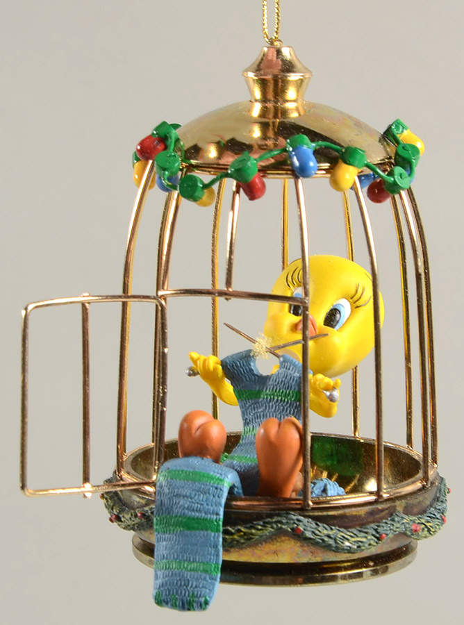 Home for the Holidays Tweety A Pewfect Pwesent - No Box by Bradford Editions-1