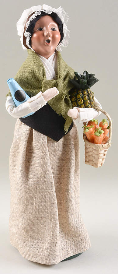 Colonial Collection Colonial Shopping Woman - No Box by Byers' Choice Ltd-1