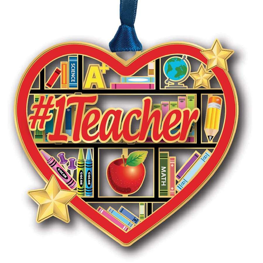 General Ornaments #1 Teacher - Boxed by Beacon Design-1