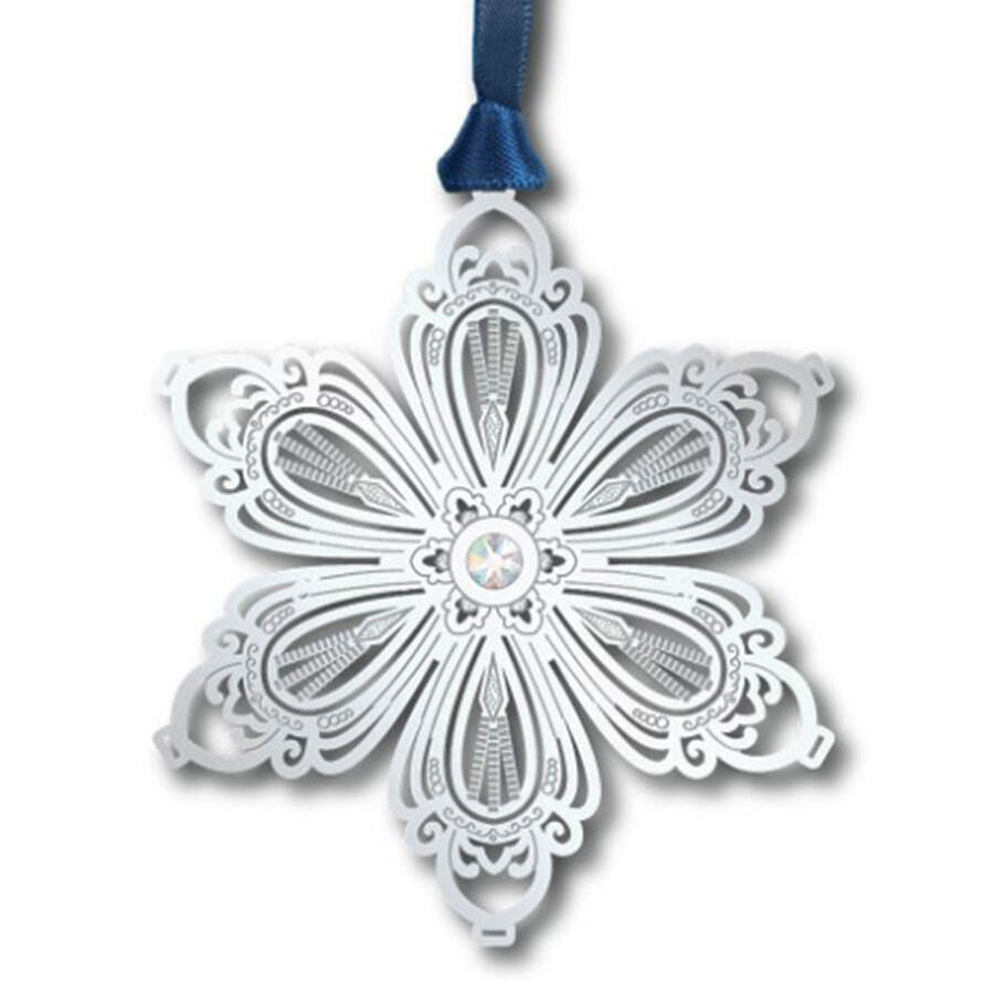 Snowflake Ornaments Blooming Snowflake 3d - Boxed by Beacon Design-1