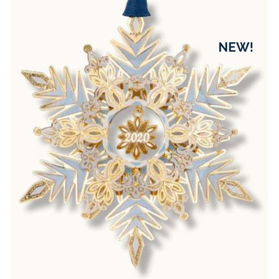 Annual Snowflake Ornament 2020 Snowflake - No Box Nb2020 by Beacon Design-1