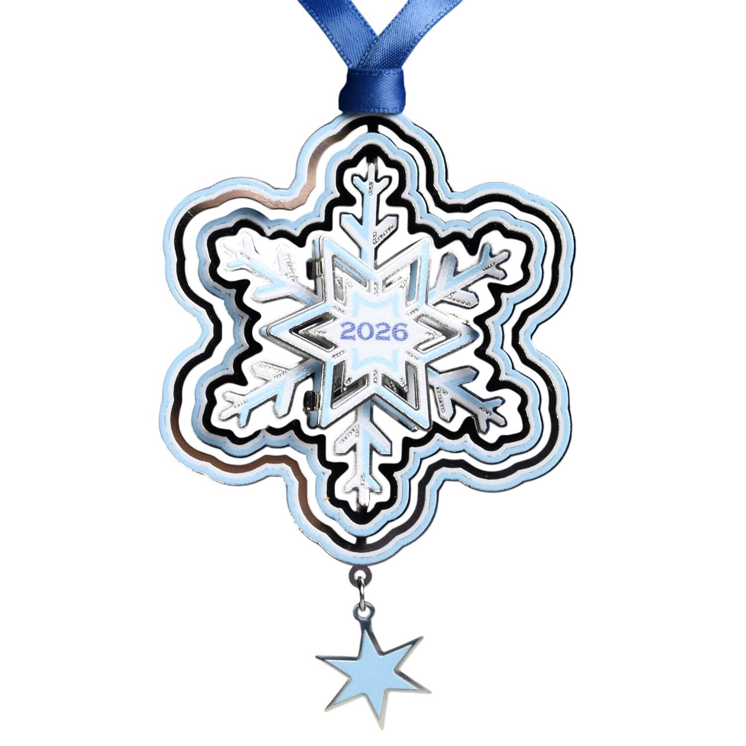 Annual Snowflake Ornament 2026 Snowflake - No Box Nb2026 by Beacon Design-1
