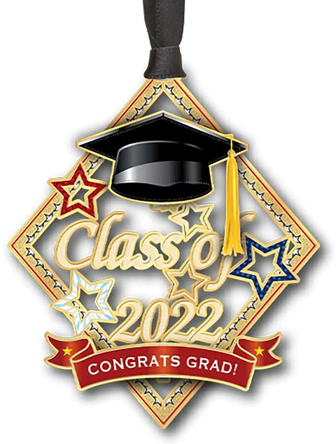Annual Graduation Ornament Class Of 2022 - With Box Bx2022 by Beacon Design-1