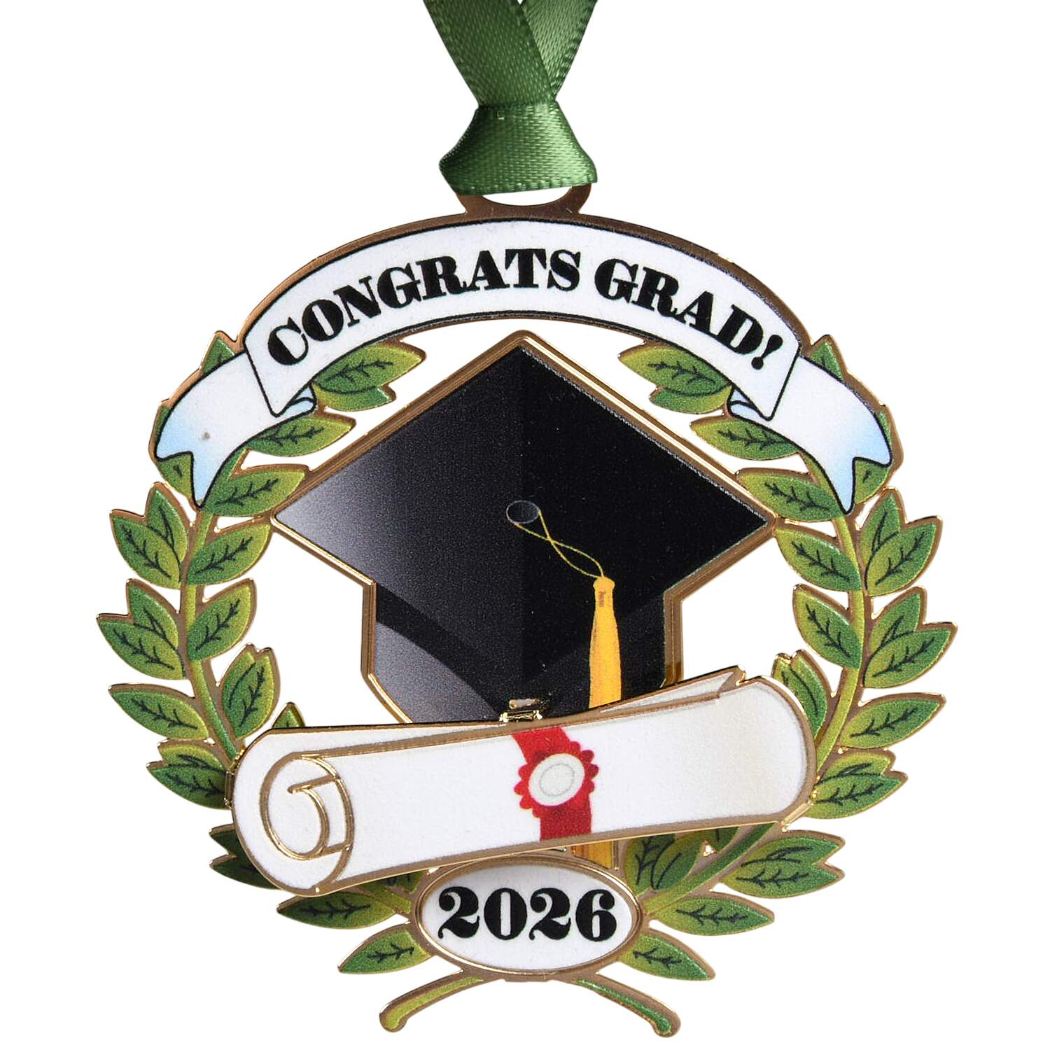 Annual Graduation Ornament Congrats Grad! 2026 - No Box by Beacon Design-1