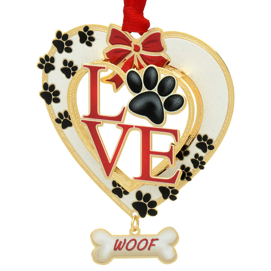 Christmas Ornaments Dog Love - Boxed by Beacon Design-1