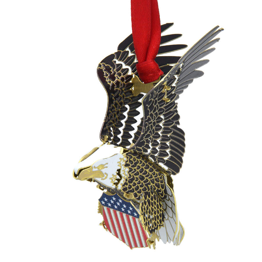 Americana Ornaments Blad Eagle 3d - No Box by Beacon Design-1