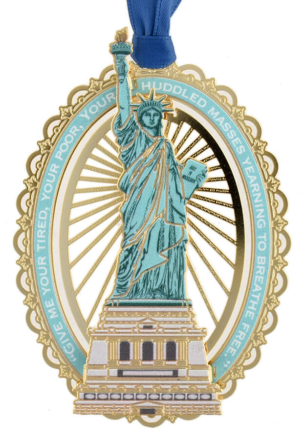 Americana Ornaments Statue Of Liberty 100th Anniversary - Boxed by Beacon Design-1