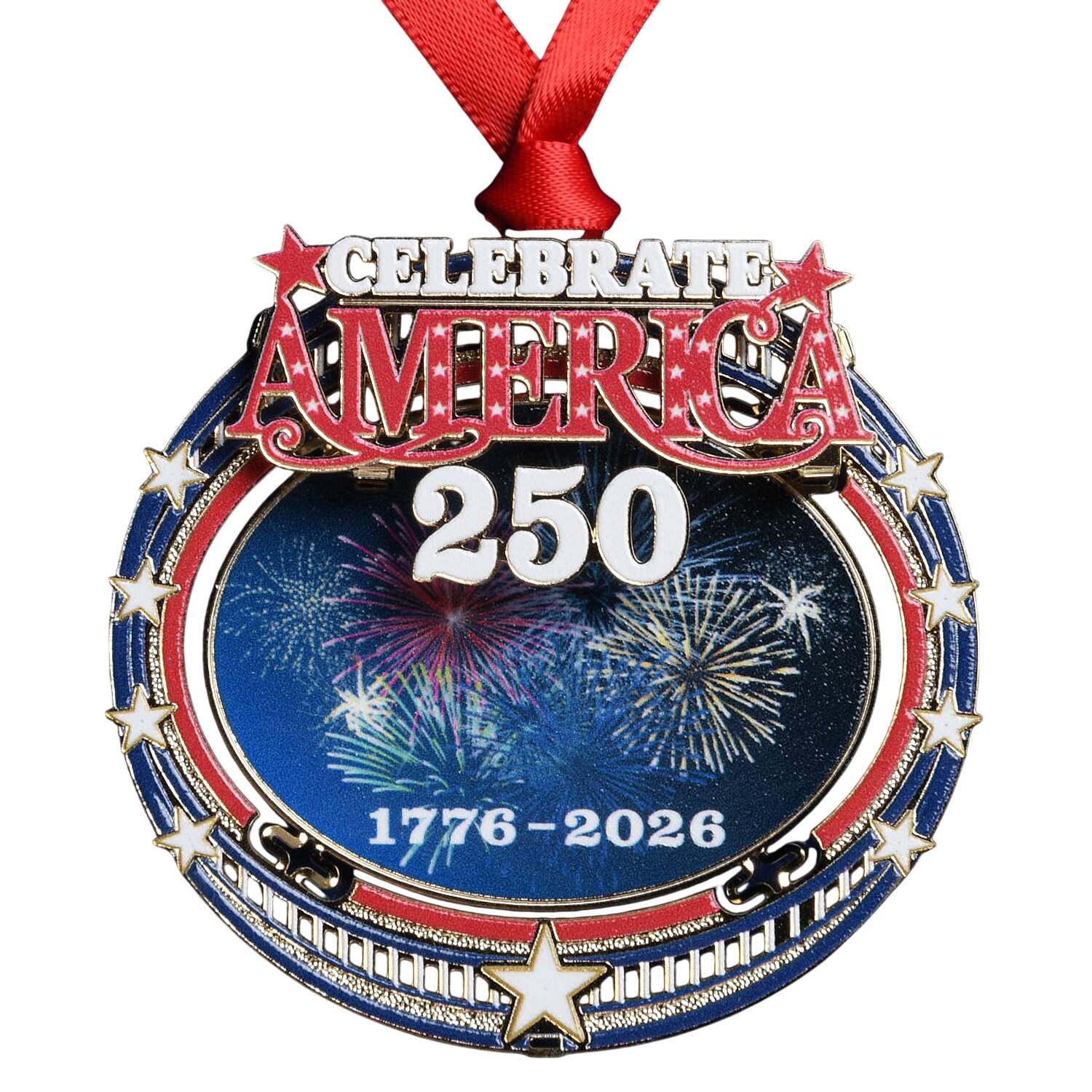 Americana Ornaments 250 Fireworks Of Freedom - Boxed by Beacon Design-1