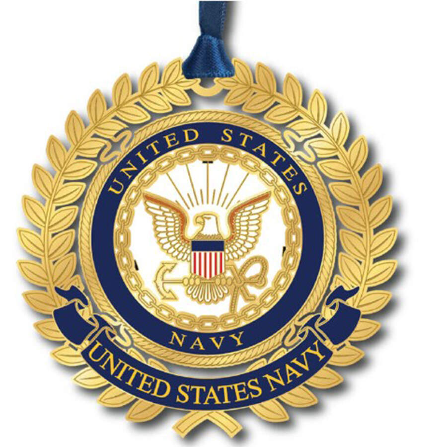 Military Ornaments U.S. Navy Logo - Boxed by Beacon Design-1