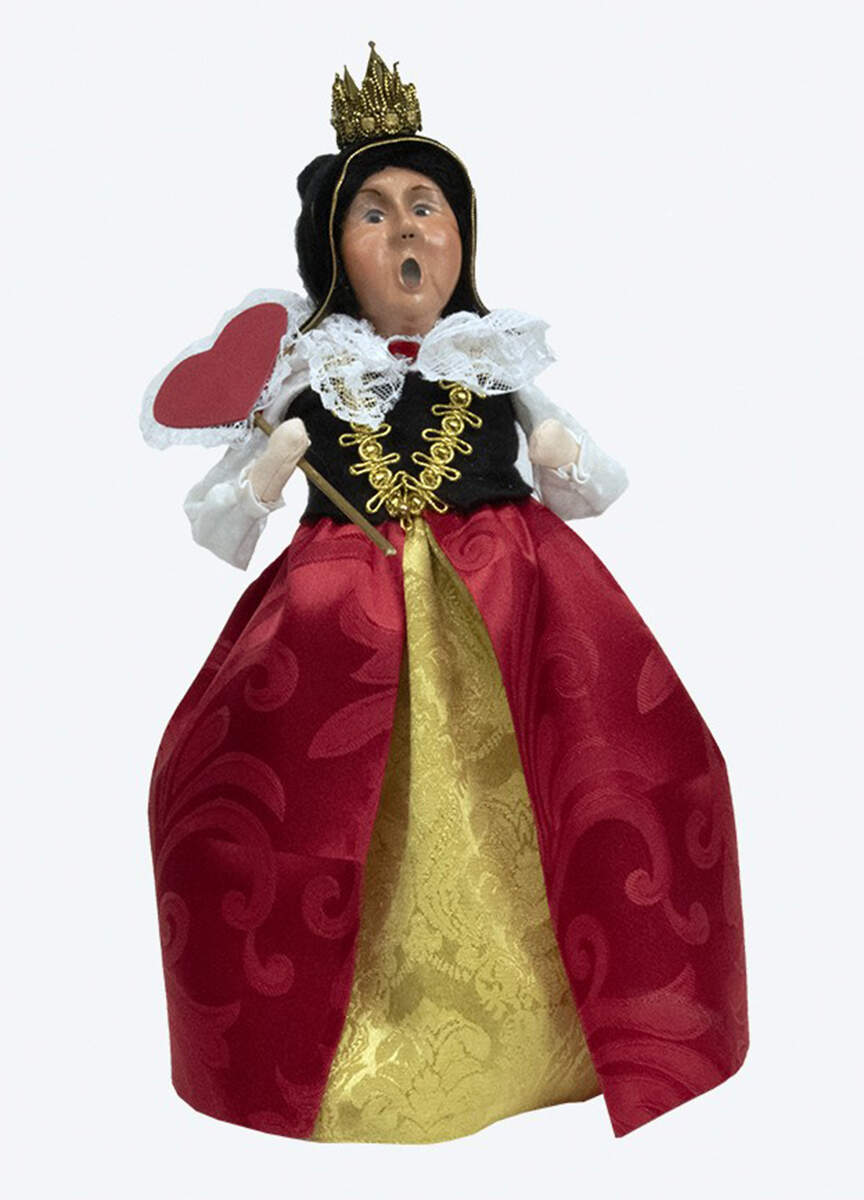Alice in Wonderland Queen Of Hearts - No Box by Byers' Choice Ltd-1
