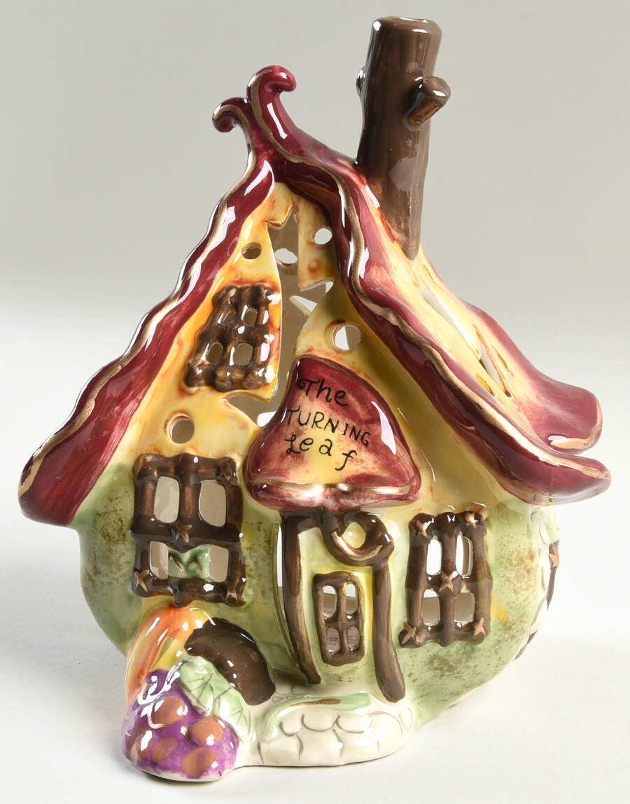 Harvest Candle Houses The Turning Leaf - No Box by Blue Sky-1