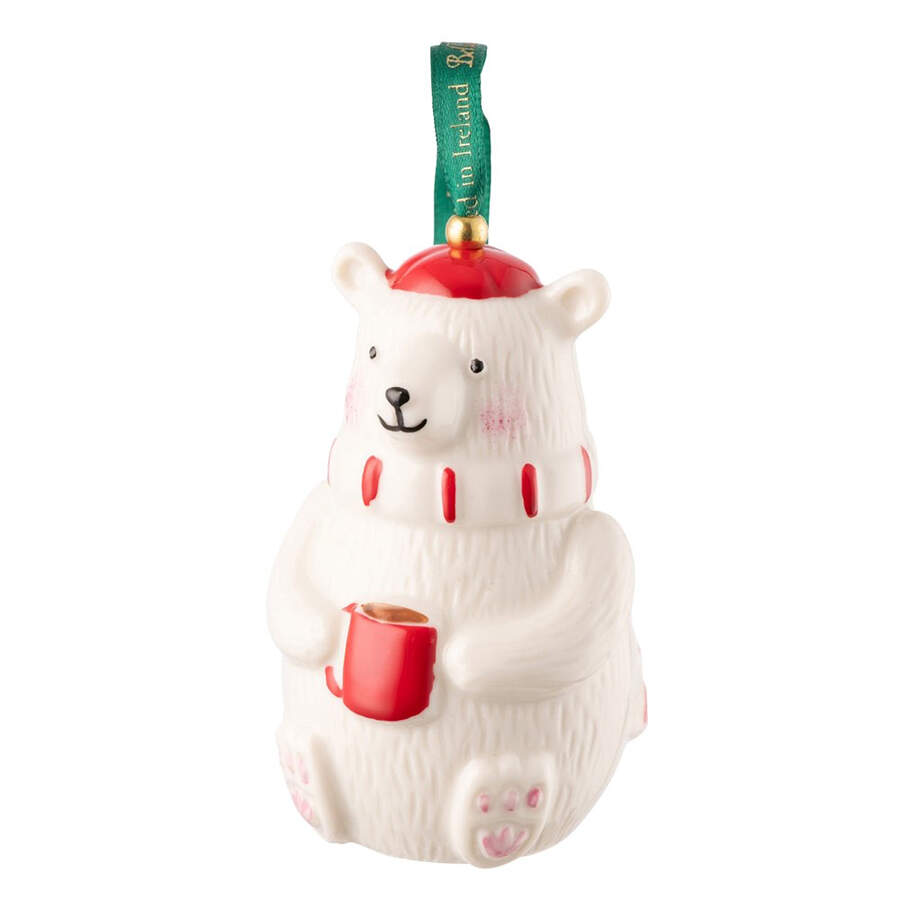 Whimsical Woodland Polar Bear - Boxed by Belleek Pottery (Ireland)-1