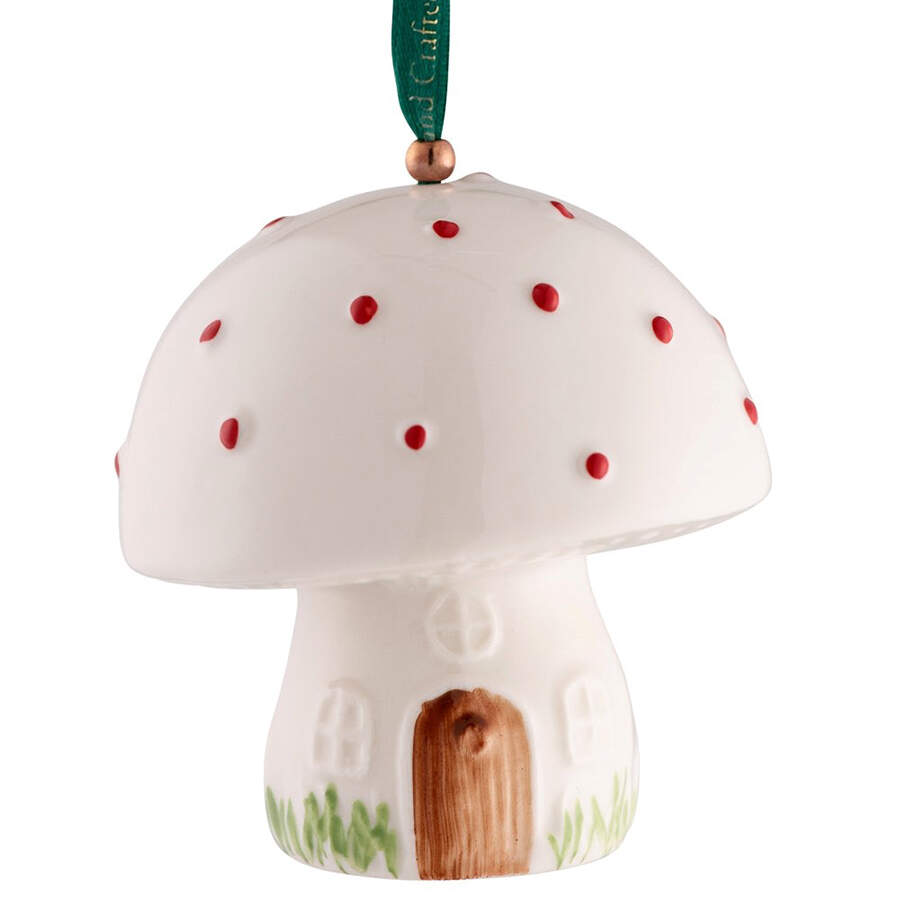 Whimsical Woodland Toadstool - Boxed by Belleek Pottery (Ireland)-1