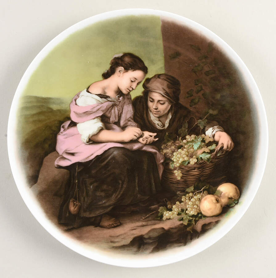 Bartolome Esteban Murillo Little Fruit Vendor - No Box by Bareuther & Co-1