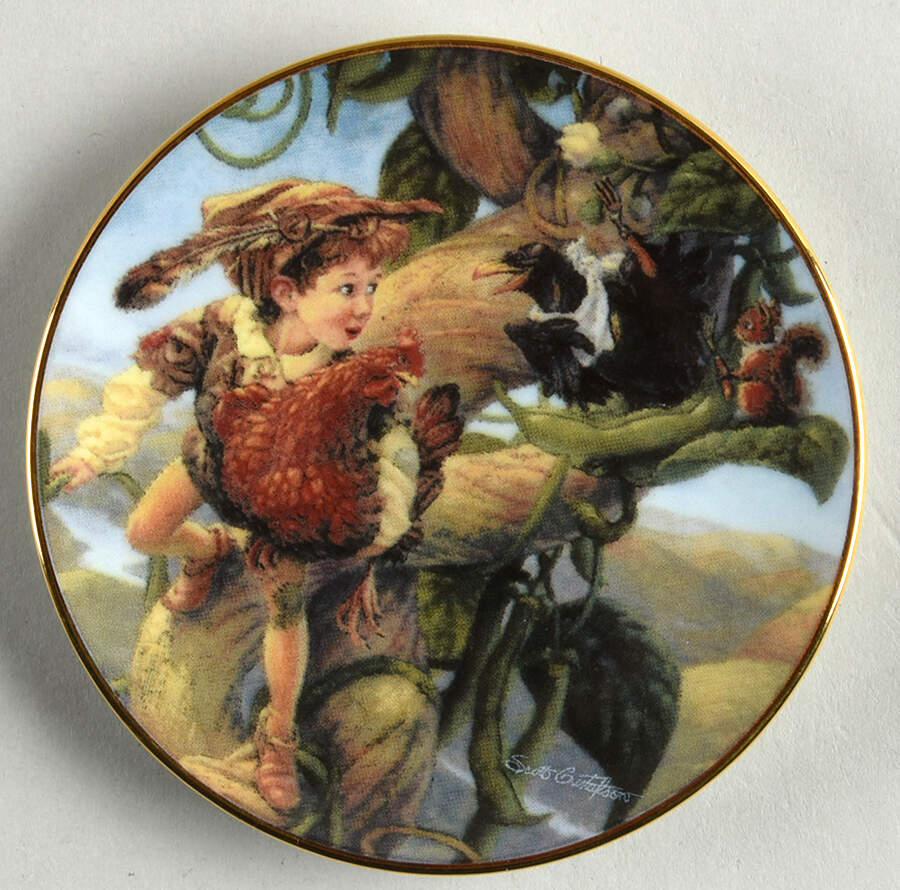 Classic Fairytales Jack And The Beanstalk - No Box by Bradford Editions-1