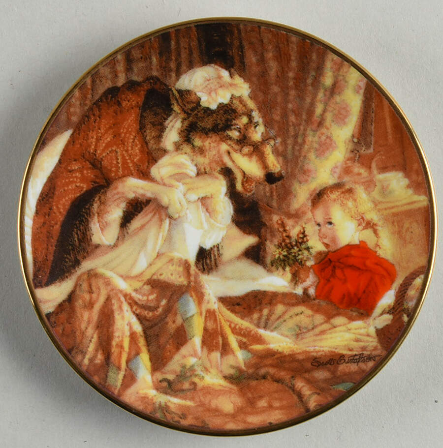 Classic Fairytales Little Red Riding Hood - No Box by Bradford Editions-1