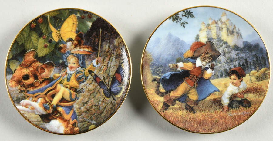 Classic Fairytales Seventh And Eighth-Set Of 2 - Boxed by Bradford Editions-1