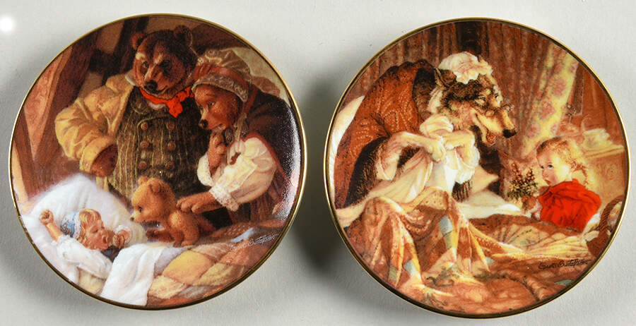 Classic Fairytales First And Second-Set Of 2 - With Box by Bradford Editions-1