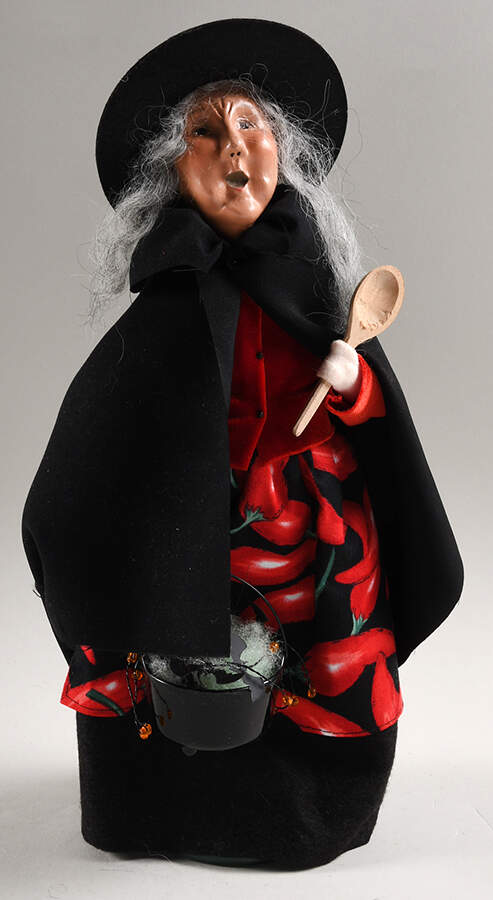 Halloween Witches Cauldron Witch - No Box by Byers' Choice Ltd-1