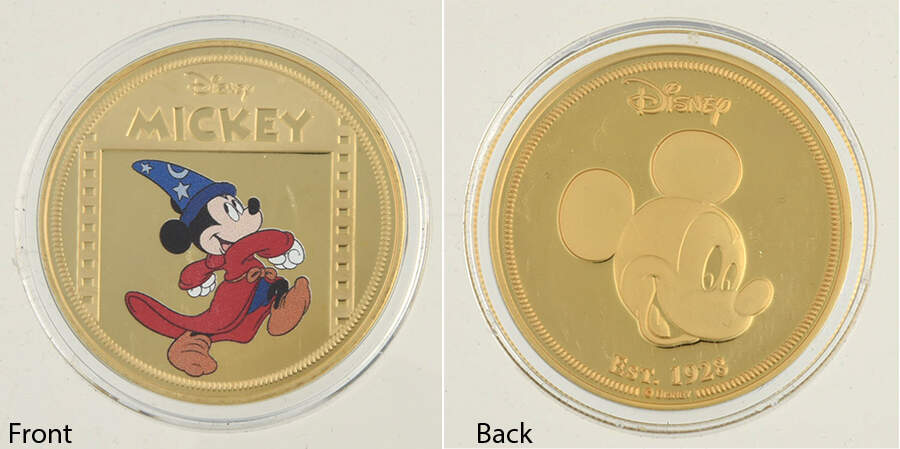 Disney Mickey Mouse Proof Collection Fantasia-1940 - No Box by Bradford Exchange-1