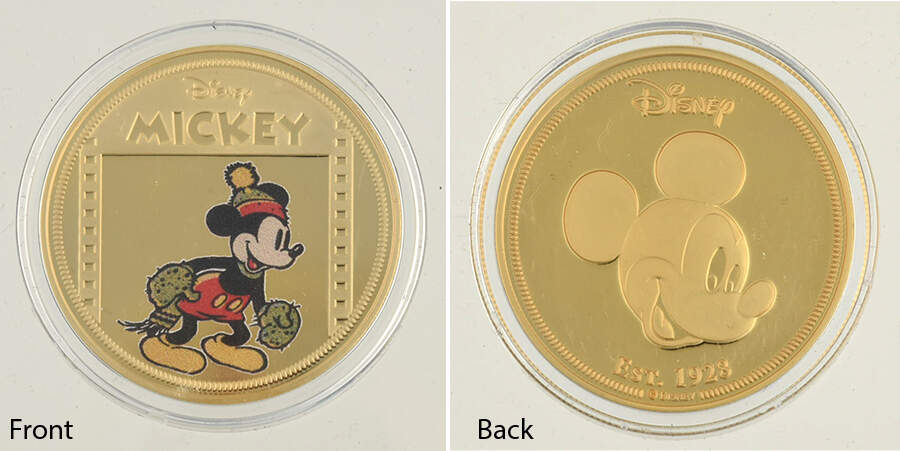 Disney Mickey Mouse Proof Collection On Ice-1935 - No Box by Bradford Exchange-1