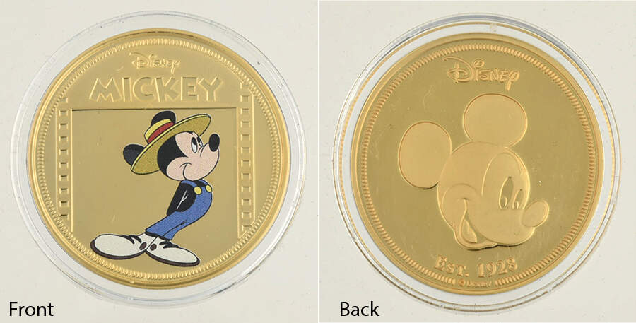 Disney Mickey Mouse Proof Collection The Little Whirlwind-1941 - No Box by Bradford Exchange-1
