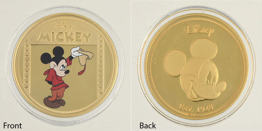 Disney Mickey Mouse Proof Collection Mickey And The Beanstalk-1947 - No Box by Bradford Exchange-1